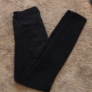 Gap black skinny jeans